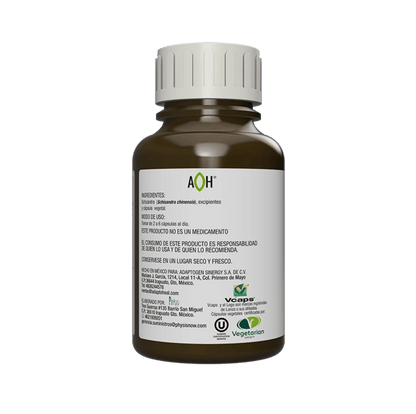 Schizandra SHINR 500 mg Adaptoheal | Promueve el bienestar Hepático y la Vitalidad | 150 Cápsulas Vegetales