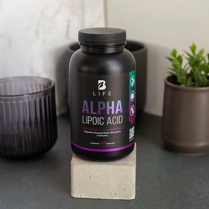 Ácido Alfa Lipoico B Life | Apoyo Antioxidante | 180 cápsulas