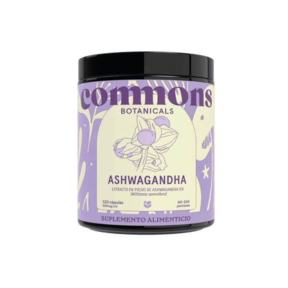 Extracto de Ashwagandha Commons | Reduce el estrés físico y mental | Polvos de 90 y 45g