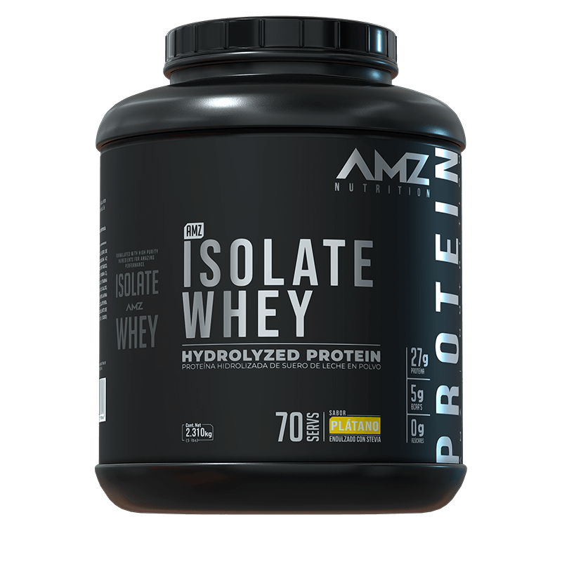 Proteína Hidrolizada de Suero Isolate Whey Protein  AMZ Nutrition| Recuperación muscular | 1.6 o 2.3 kg