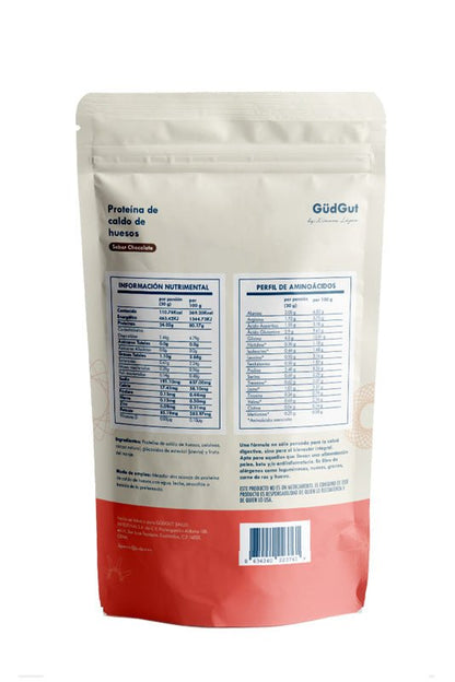 Proteína caldo de huesos de GüdGut | Huesos y Articulaciones |  500 g Varios Sabores
