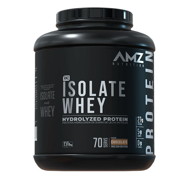 Proteína Hidrolizada de Suero Isolate Whey Protein  AMZ Nutrition| Recuperación muscular | 1.6 o 2.3 kg