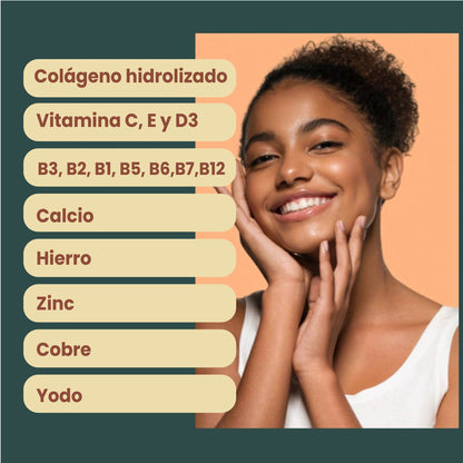 Péptidos Bioactivos de Colágeno Hidrolizado con vitaminas y minerales 10g de Tibet Natura | Fortalece las articulaciones, reduciendo el dolor y la inflamación | Polvo de 1kg sin azúcar y sin gluten