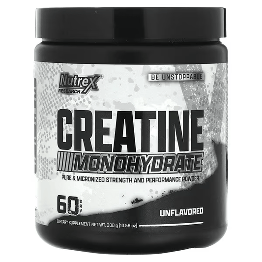 Nutrex Creatina Monohidratada | Potencia fuerza y volumen | 300 g