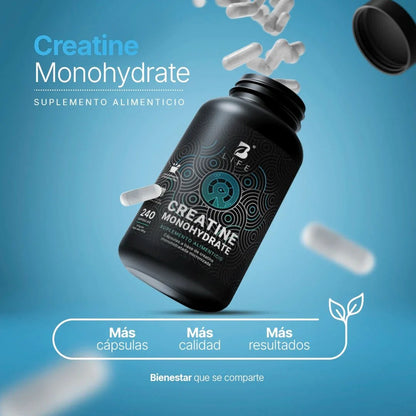 Creatina Monohidratada Micronizada | B Life |  240 Cápsulas