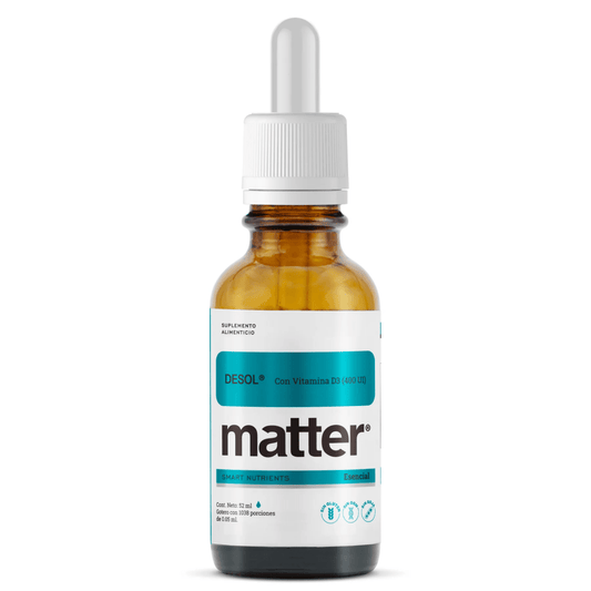 Vitamina D3 Desol de Matter | Fortalece Huesos y Sistema Inmune | Frasco con 52ml.