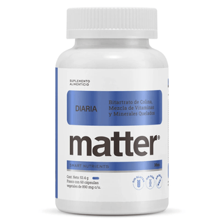 Multivitamínico Diaria Men de Matter | Energía y Vitalidad para el Hombre | 60 Cápsulas