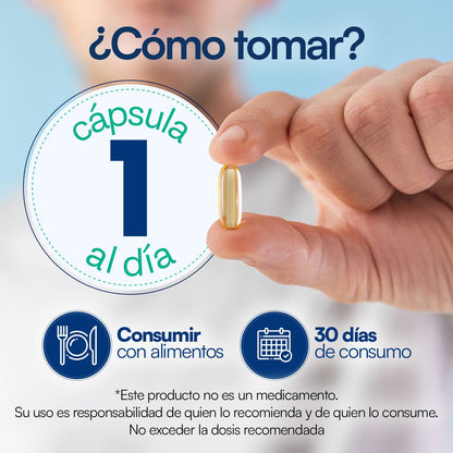 Ultra Omega 3 EPA y DHA de Vida Labs | Apoyo de la Función Cardiovascular y Reduce la Inflamación, Ayudando a Aliviar Dolores y Malestares | 30 Cápsulas Blandas
