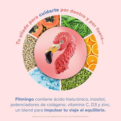 Birdman Fitmingo: Proteína Vegana Con Ácido Hialurónico, Inositol, Potenciadores de Colágeno, Vitamina C, Vitamina D3, Zinc, Enzimas Digestivas y Svetol | Moka y Vainilla