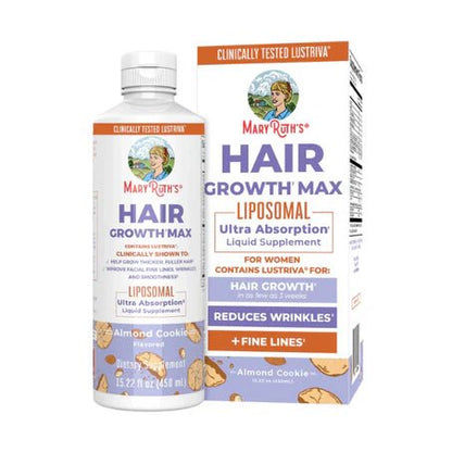 Combinado para el crecimiento del cabello de MaryRuth’s| Crecimiento capilar y cuidado de piel | 450 ml