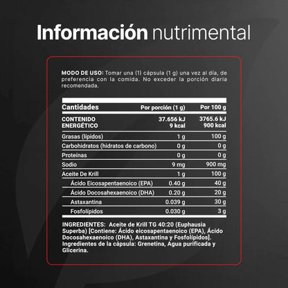 Icelandic Krill Oil | B-Life | Aceite de Krill EPA y DHA | Apoyo Cardiovascular | 150 cápsulas