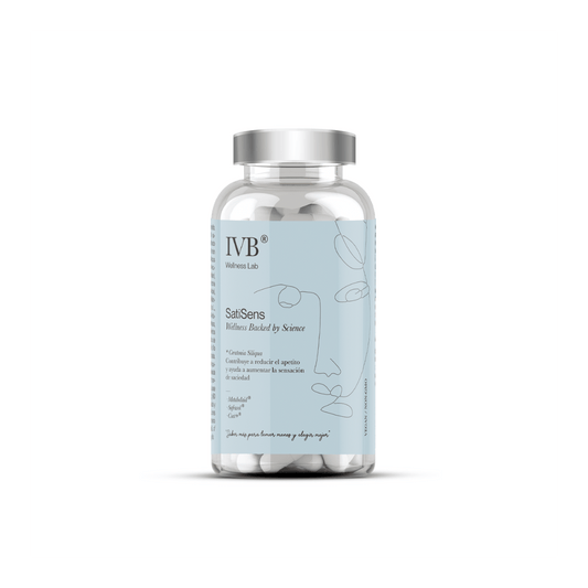 Verbena de limón, Hibisco estandarizados, Extracto seco de azafrán | Satisens de IVB | Control del apetito | 60 Cápsulas