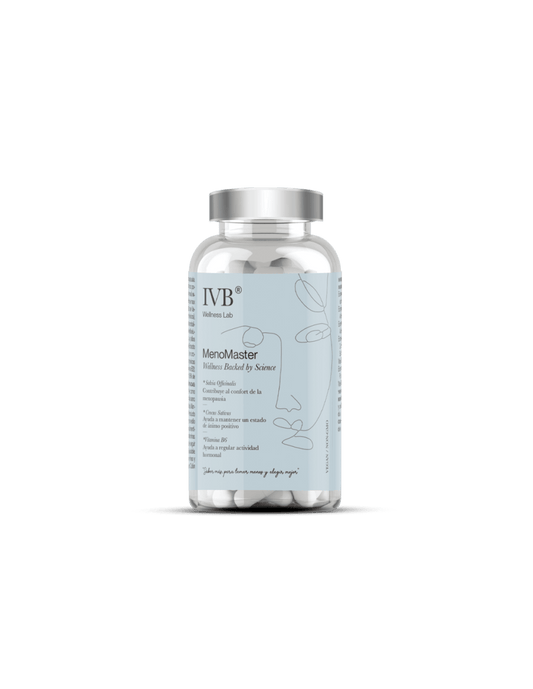 Isoflavonas de soja, salvia, valeriana y azafrán | Menomaster de IVB | 60 Cápsulas