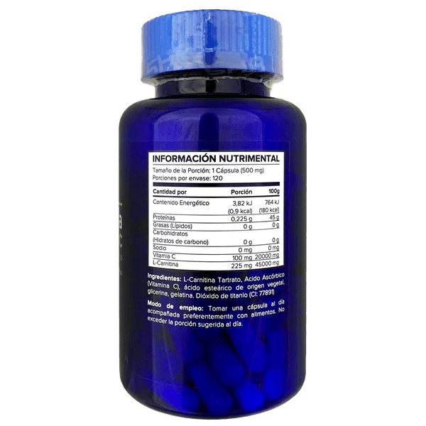 L-Carnitina + Vitamina C | 5H8 | Energa y Control de Peso L-Carnitina + Vitamina C | 5H8 | Energa y Control de Peso