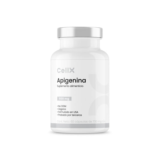 | Apigenina de CellX  | Apigenina, Quercetina, Cúrcuma y Bioperine®  60 cápsulas