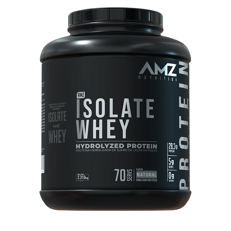 Proteína Hidrolizada de Suero Isolate Whey Protein  AMZ Nutrition| Recuperación muscular | 1.6 o 2.3 kg
