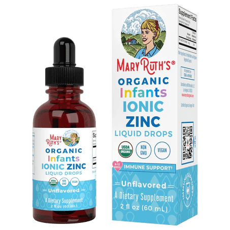 Zinc Iónico Orgánico Líquido para Infantes| Apoyo Inmune | 60 ml