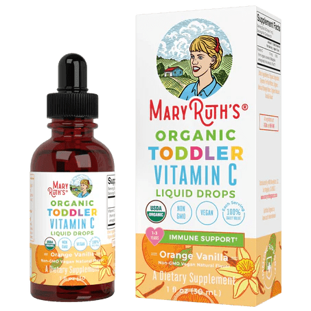 Vitamina C para niños de MaryRuth’s| Función Inmunológica | 30 ml