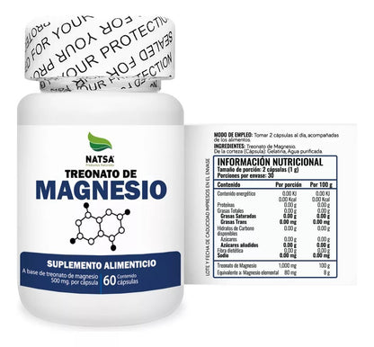 Kit completo para Memoria y Concentración | Treonato de magnesio, Vitamina B-12 y Omega 3 EPA + DHA