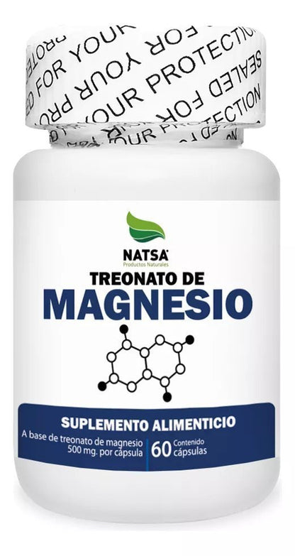 Kit completo para Memoria y Concentración | Treonato de magnesio, Vitamina B-12 y Omega 3 EPA + DHA