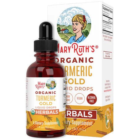 Extracto Líquido Orgánico Cúrcuma de MaryRuth’s | Favorece el equilibrio y bienestar general | 30 ml