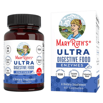 Enzimas digestivas de MaryRuth’s| Apoyo a la Digestión| 60 cápsulas