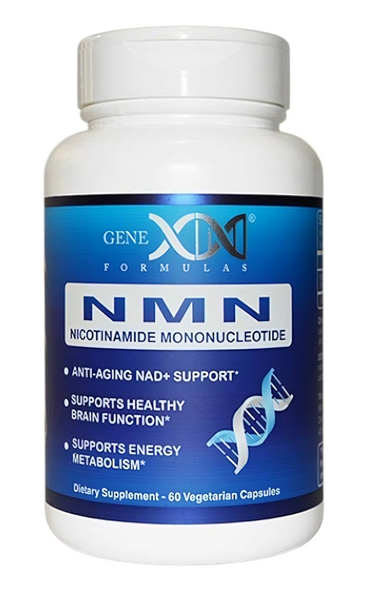 NMN Puro 250 mg | Genex | Apoyo Premium a la Longevidad y Energía Celular | 60 Cápsulas Vegetales