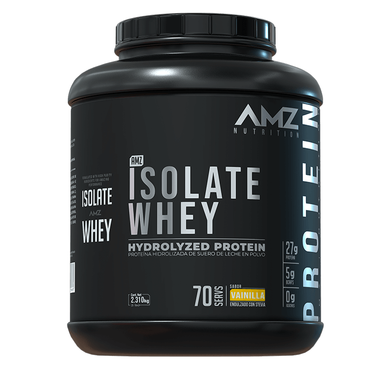 Proteína Hidrolizada de Suero Isolate Whey Protein  AMZ Nutrition| Recuperación muscular | 1.6 o 2.3 kg