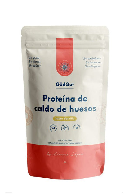 Proteína caldo de huesos de GüdGut | Huesos y Articulaciones |  500 g Varios Sabores